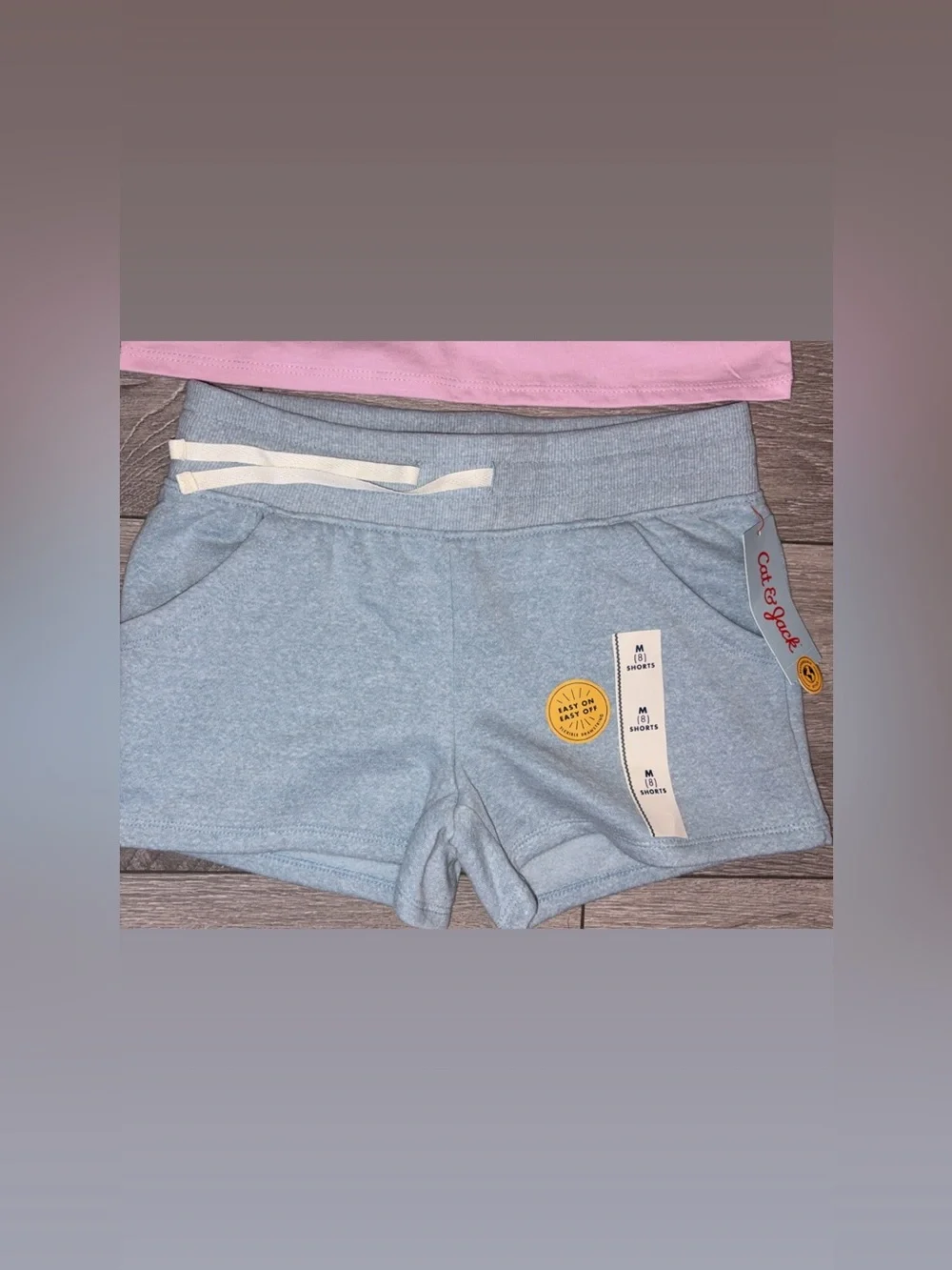 Cat & Jack Girls Size Medium 8 2 Pc Set Tank & Shorts New W Tags!